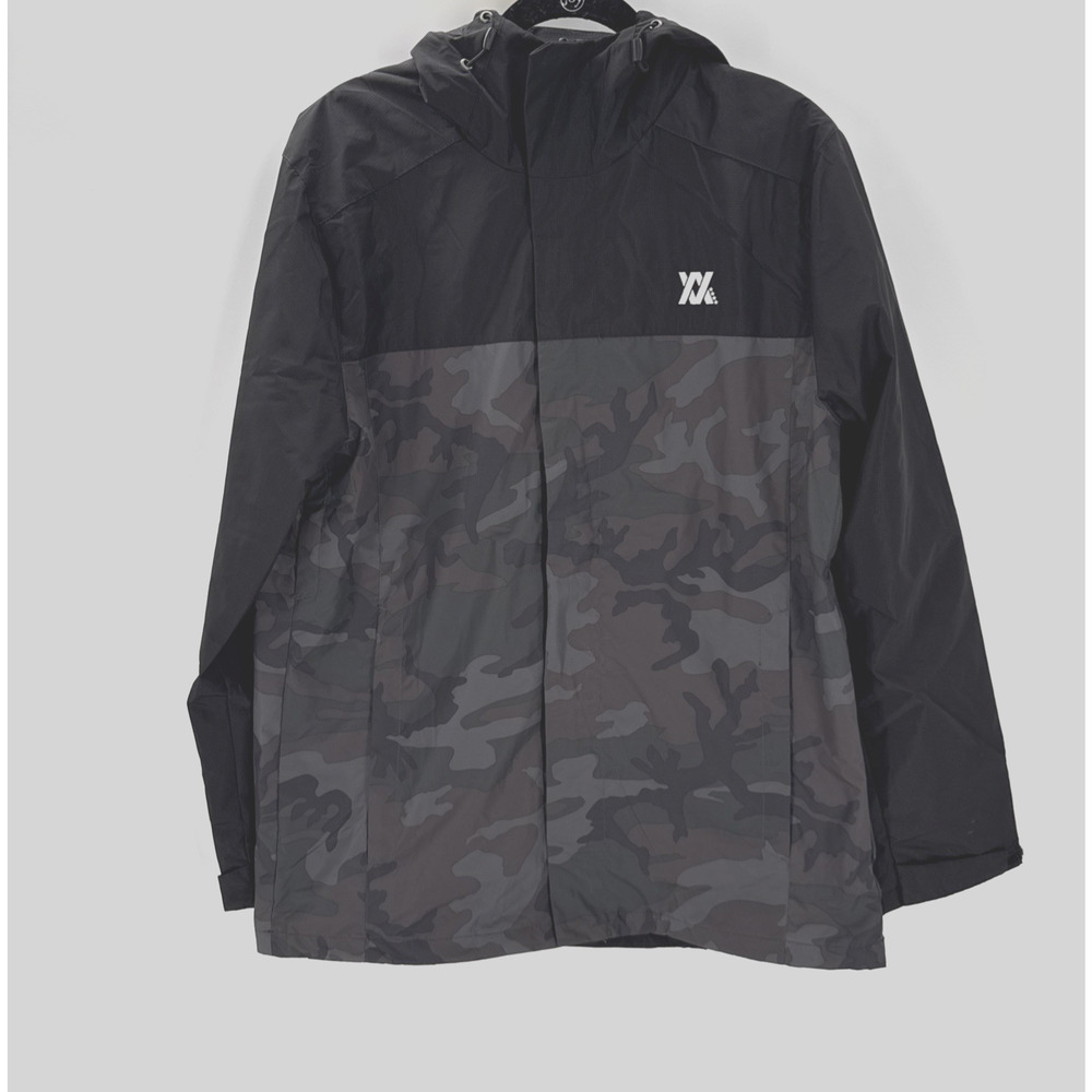 Dixxon Flannel Co Tech Jacket Hooded Camo Ground Up Customs Large NEW